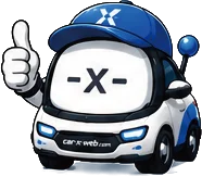 CAR-X-WEBのキャラクター（グッドのポーズ）
